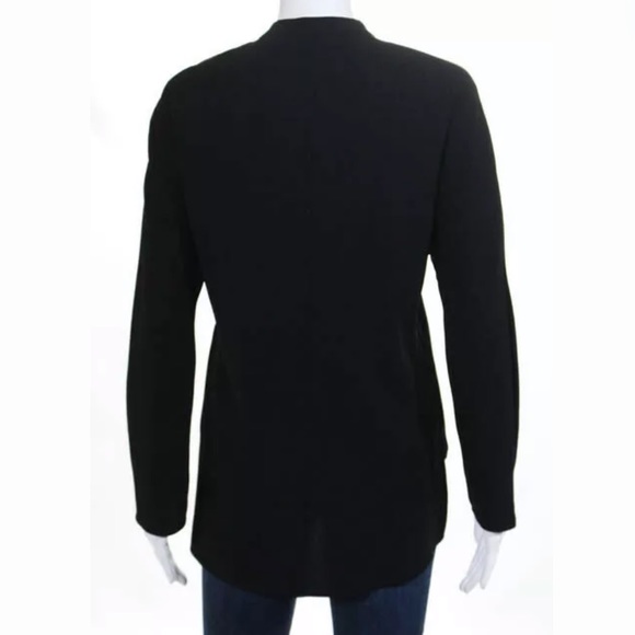 BLAQUE LABEL COLLARLESS BUTTON DOWN HIGH-LOW TOP - Picture 3 of 6